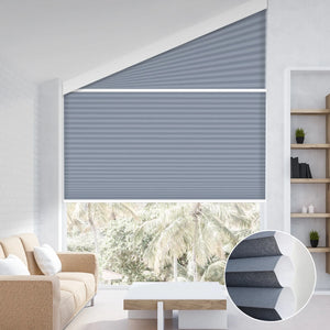 SmartWings Motorized Light Filtering Trapezoid Cellular Shades Nowa