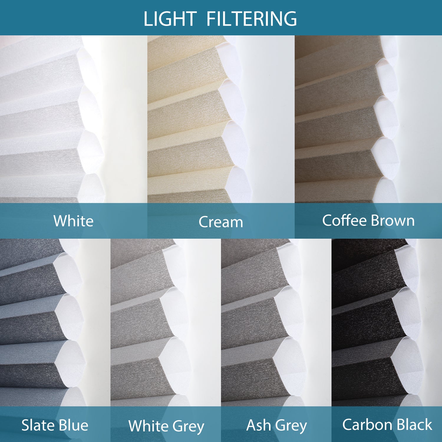 Honeycomb Fabric Samples Nowa and Hazel