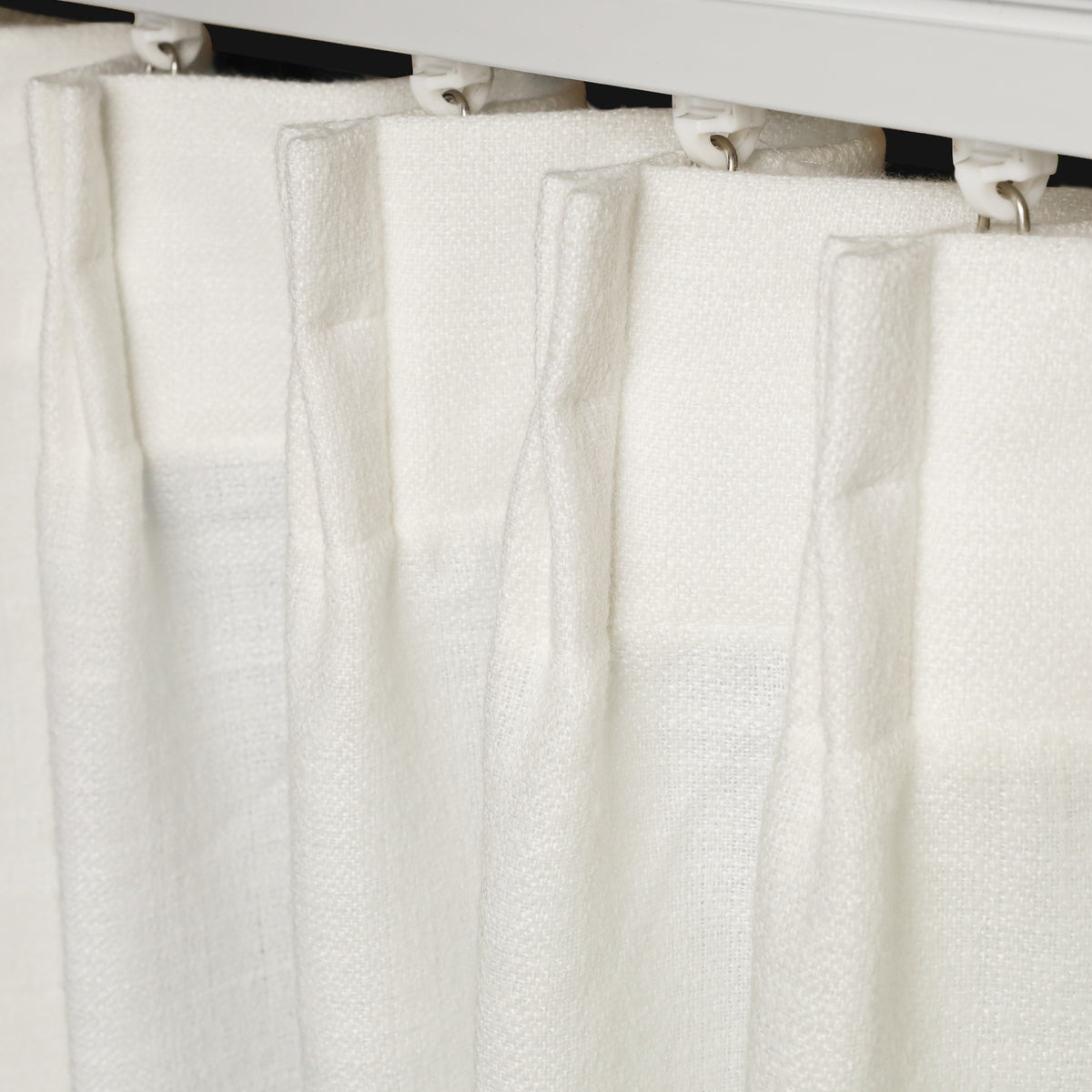 SmartWings Motorized Cotton Wool Drapery & Curtain Sheer Cynthia