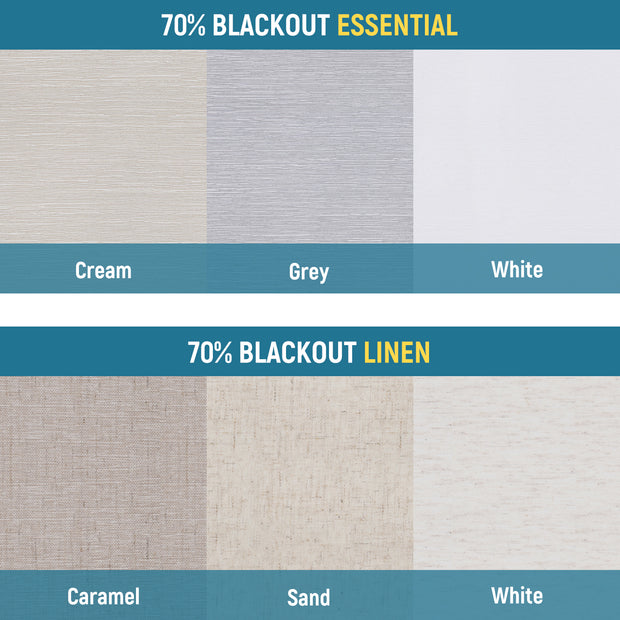 Blackout & Light Filtering Fabric Samples – SmartWings