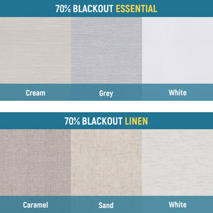 Blackout & Light Filtering Fabric Samples