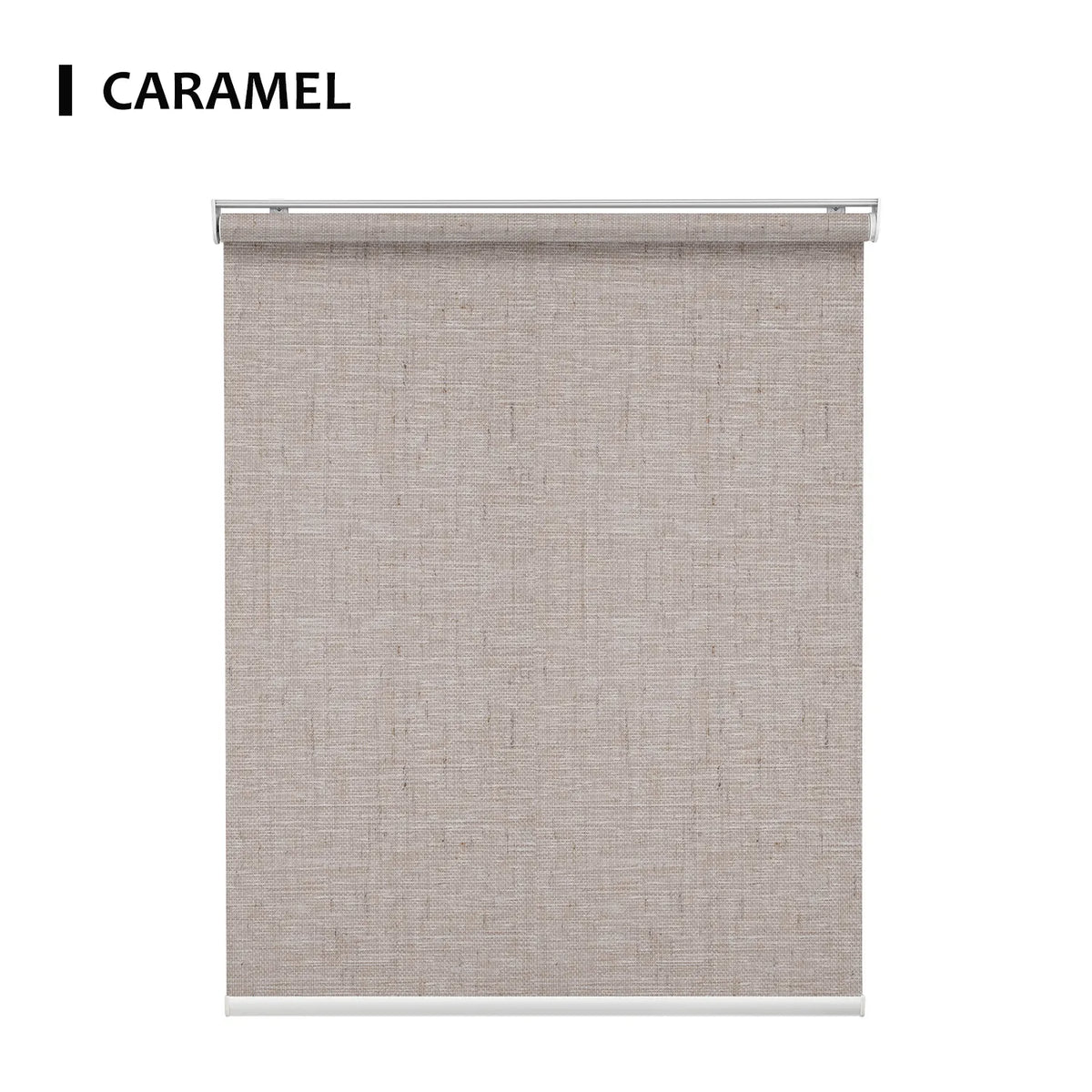 SmartWings Motorized Light Filtering Roller Shades 70% Blackout Linen