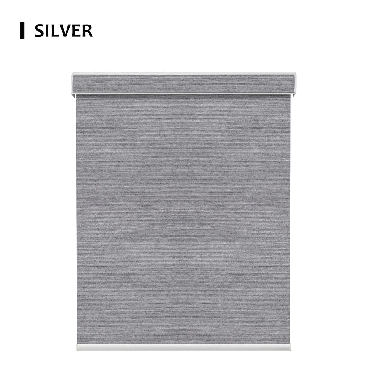 SmartWings Motorized Light Filtering Roller Shades 50% Blackout PVC Free Sunscreen
