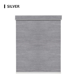 SmartWings Motorized Light Filtering Roller Shades 50% Blackout PVC Free Sunscreen