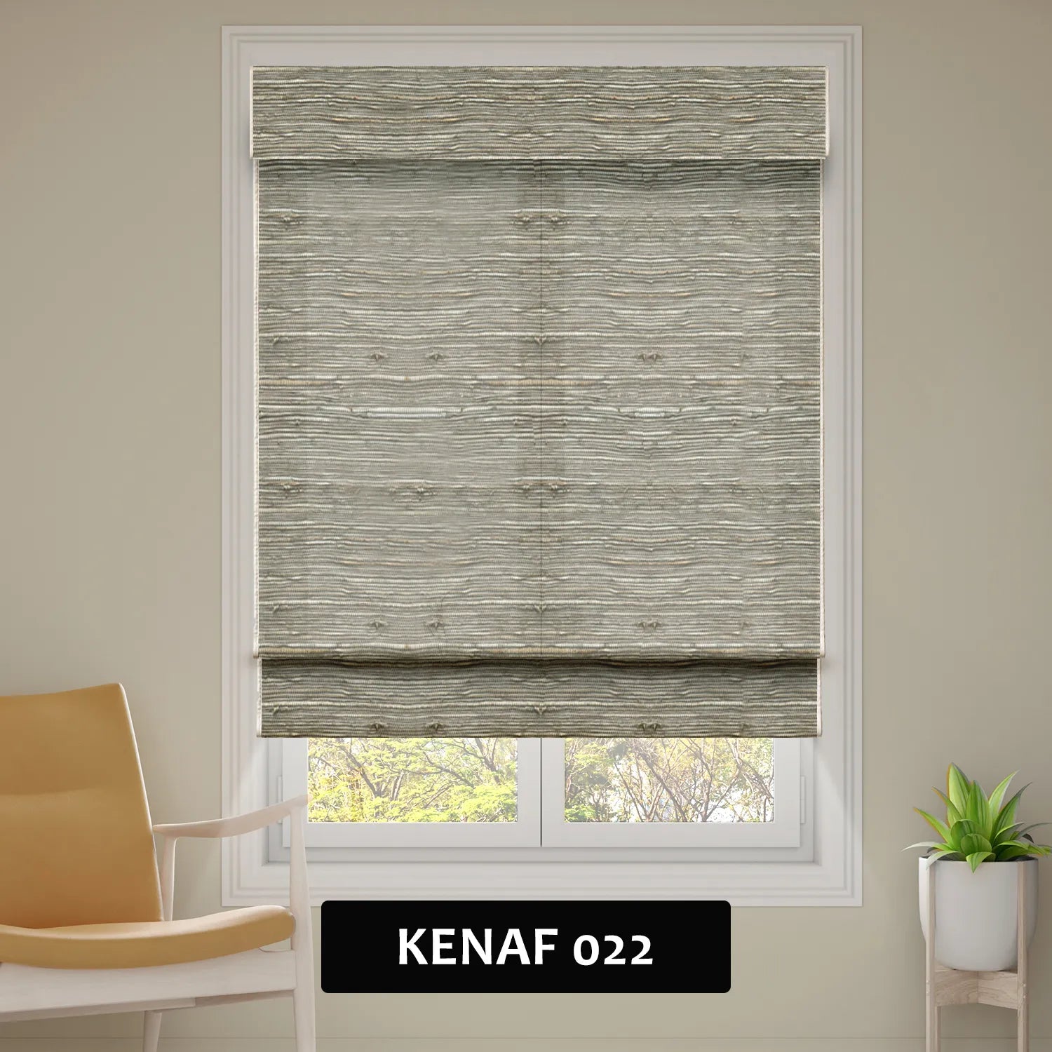 SmartWings Motorized Woven Wood Shades 50%/70%/100% Blackout