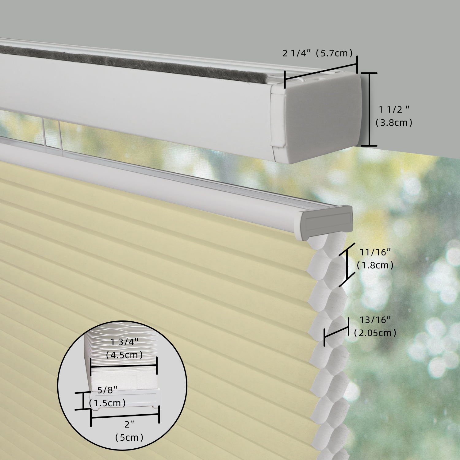 SmartWings Motorized Blackout Levitate Cellular Shades Nowa