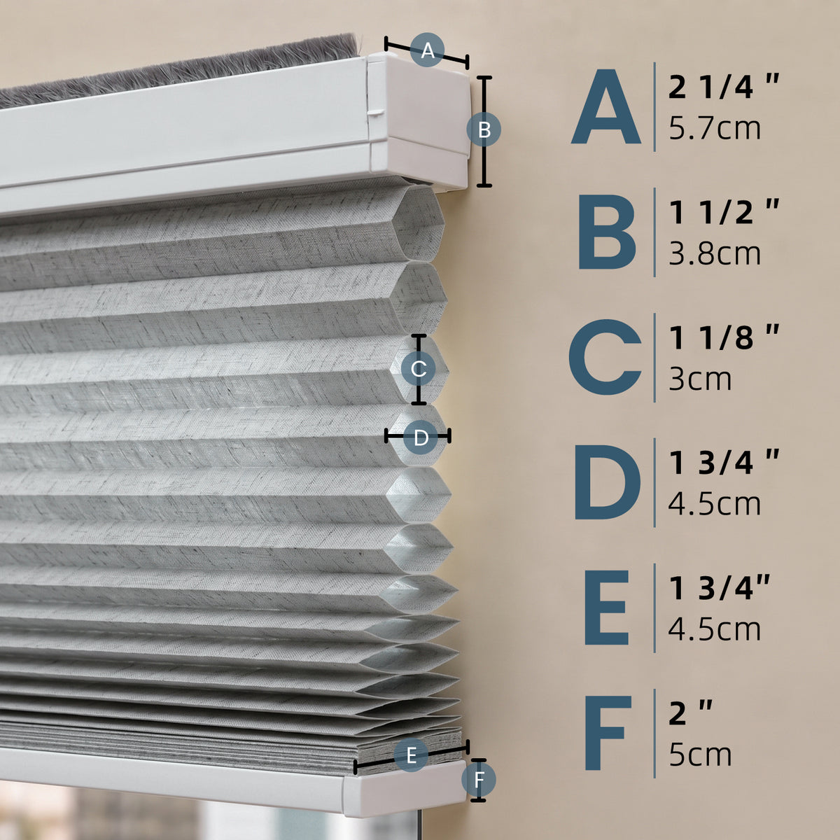 SmartWings Motorized Levitate Linen Cellular Shades Nowa Designer Texture Helios