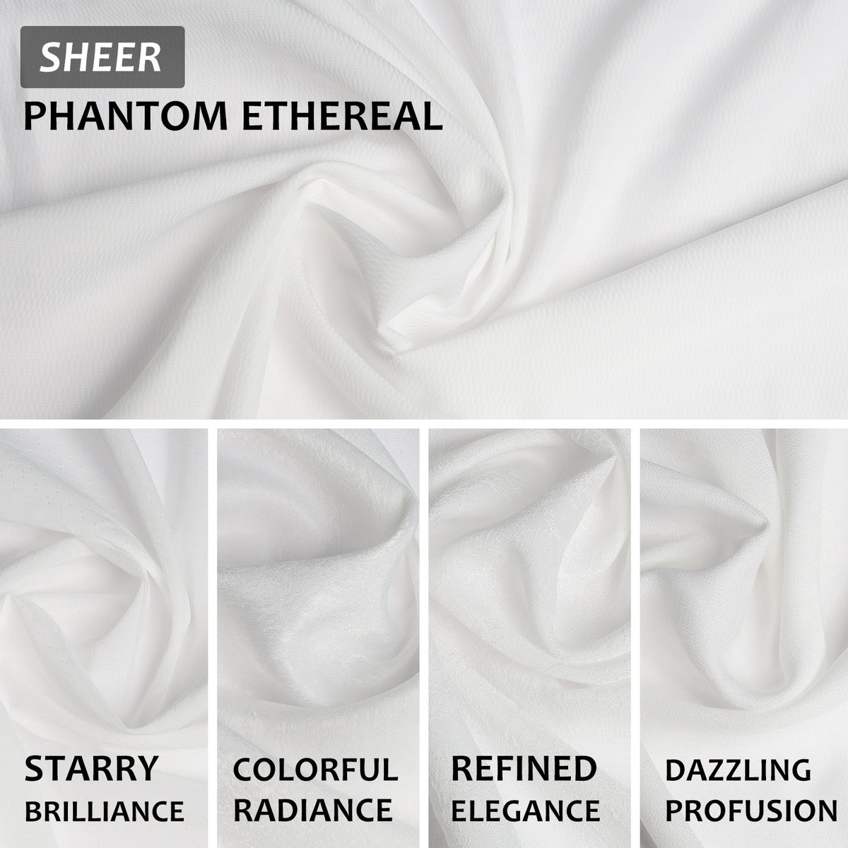 Drapery & Curtain Five Fabric Samples