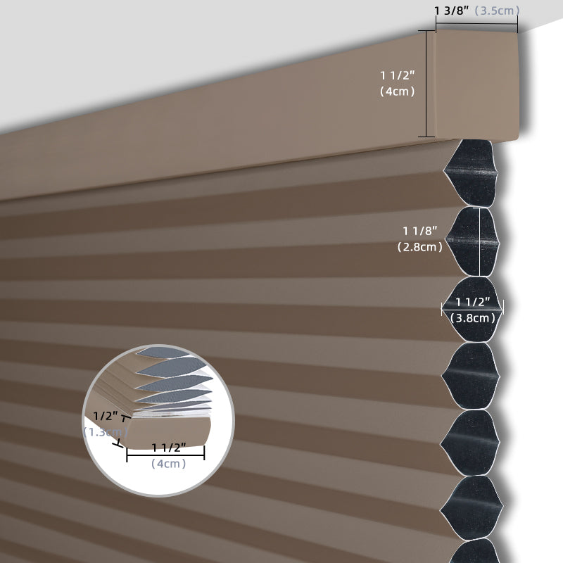 SmartWings Motorized Blackout Cellular Shades Hazel