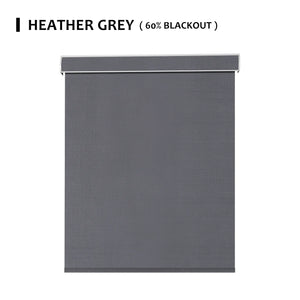 SmartWings Hardwired DC 12V Motorized Light Filtering Roller Shades 60%/70% Blackout Twilight