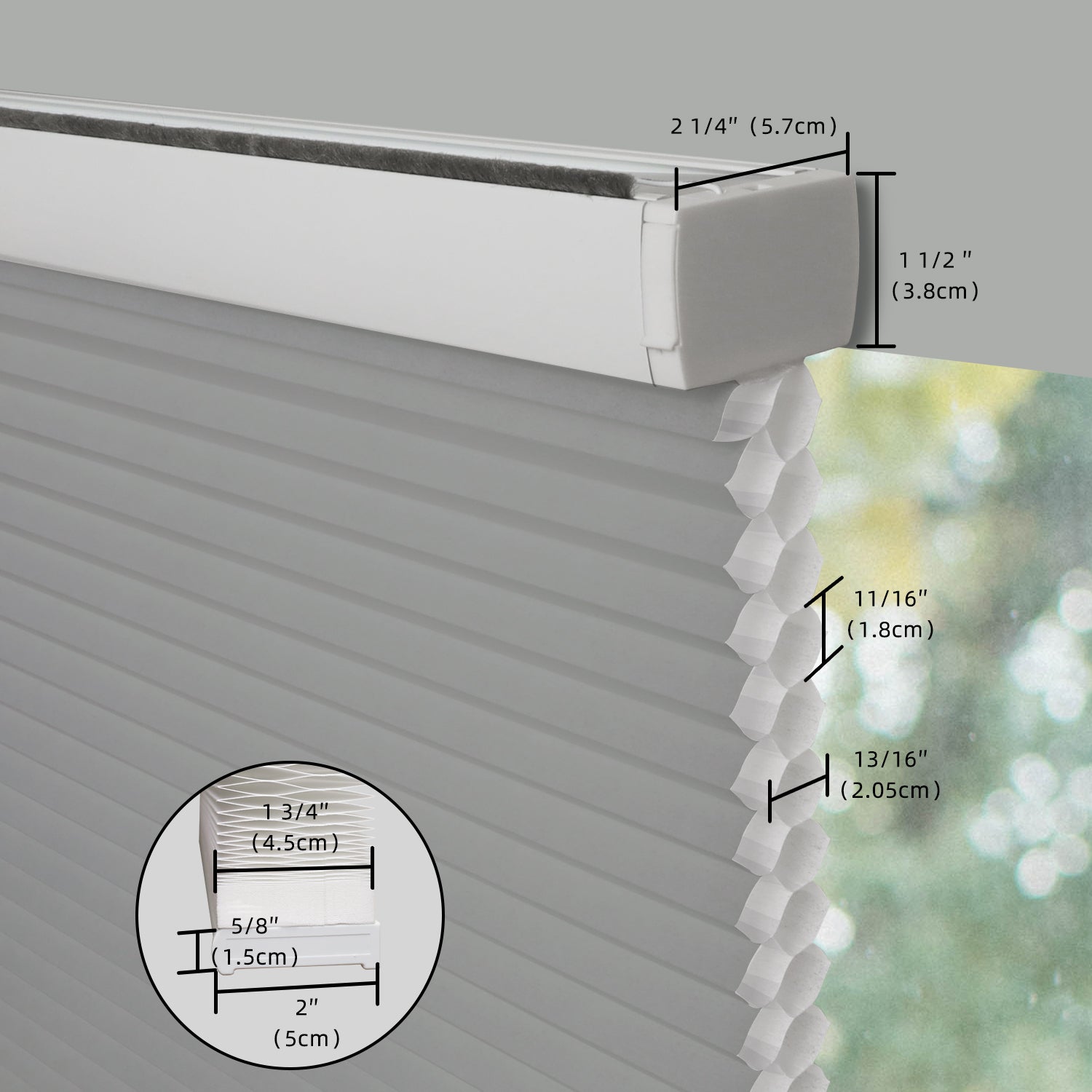 SmartWings Motorized Light Filtering Cellular Shades Nowa