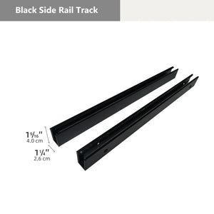 Side Rail Tracks For Blackout Shades