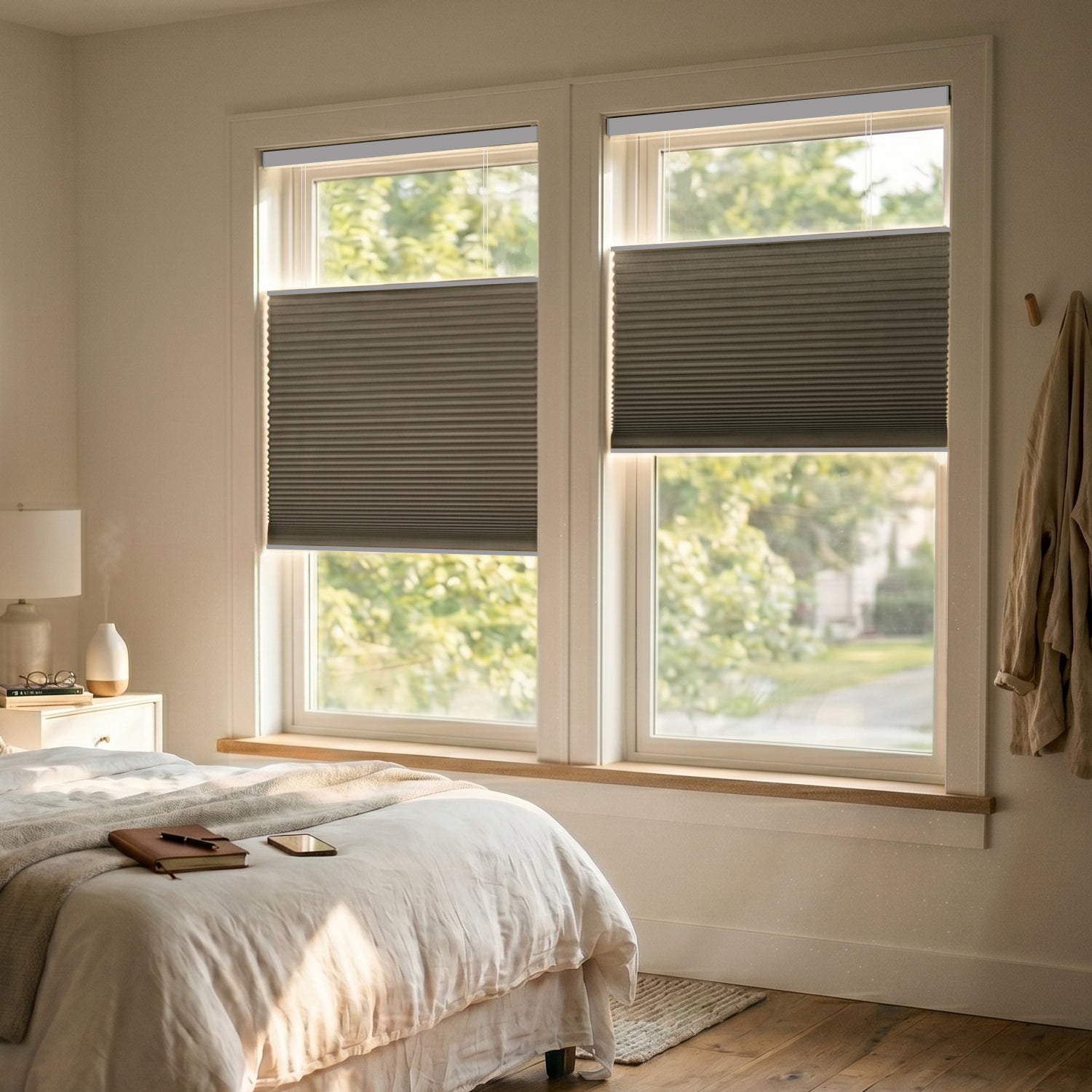 SmartWings Motorized Blackout Levitate Cellular Shades Nowa