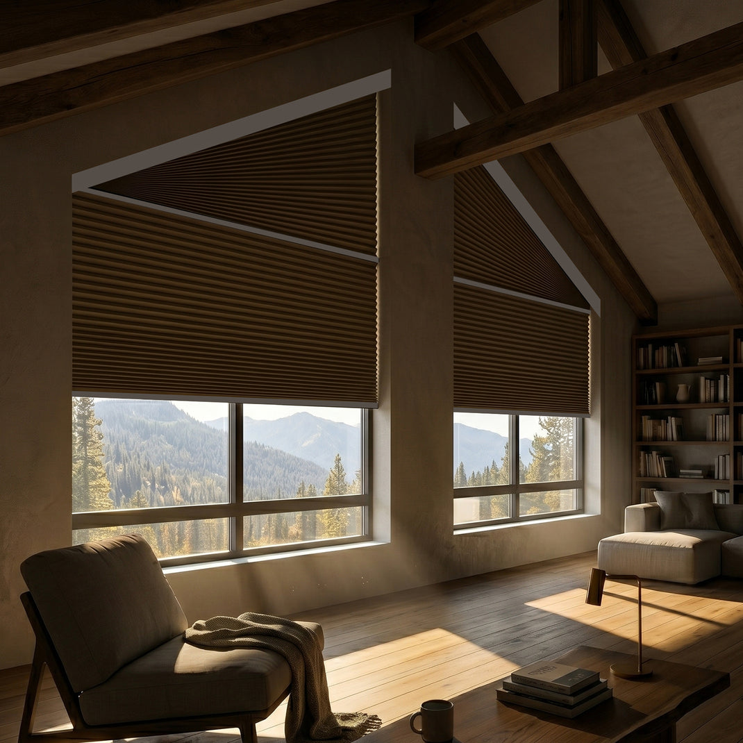 Trapezoid Cellular Shades | Custom Fit Window Solutions – SmartWings