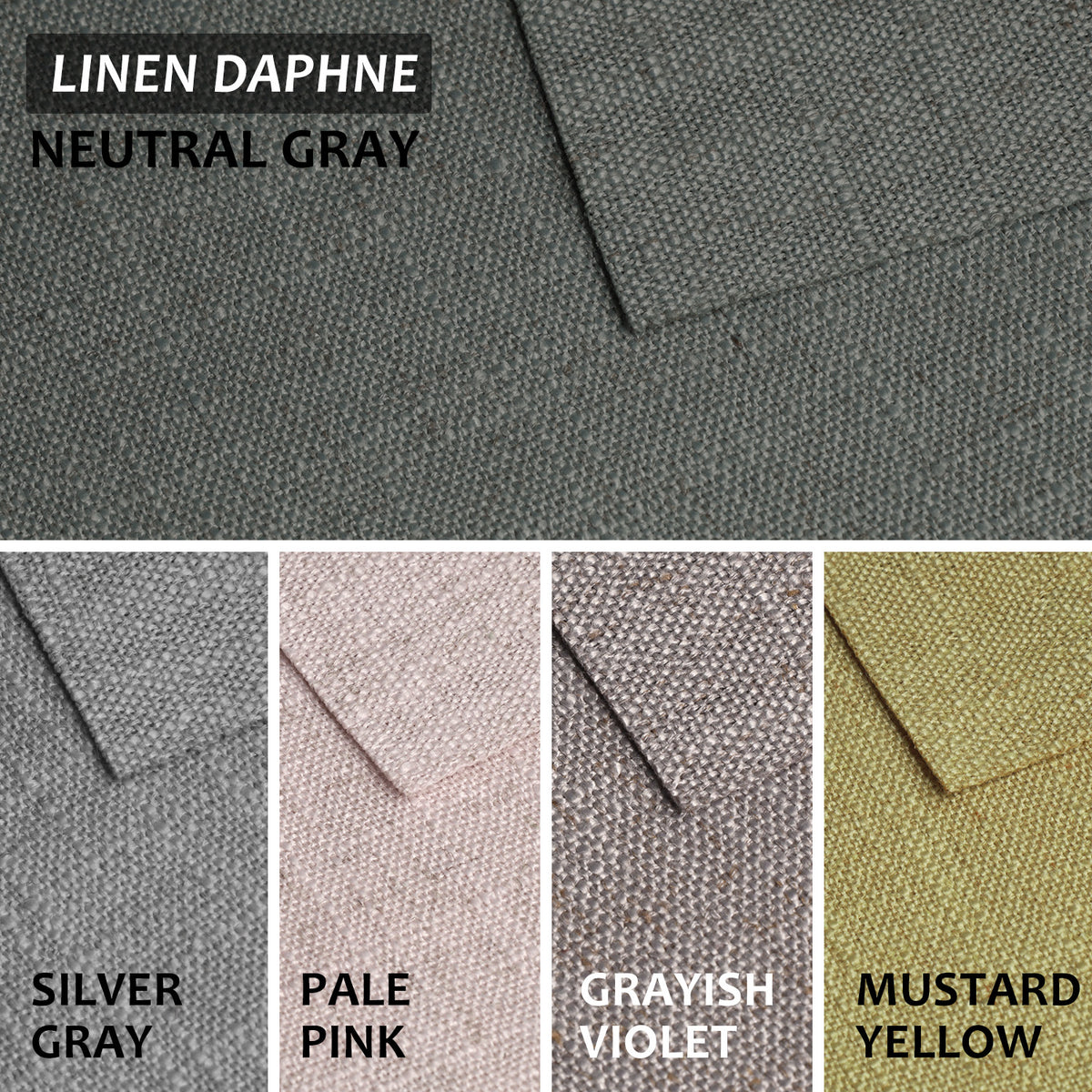 Drapery & Curtain Five Fabric Samples