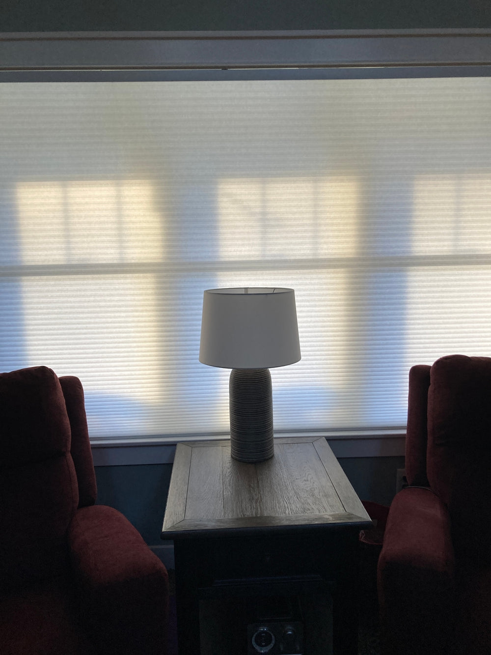 Light Filtering Hazel- White