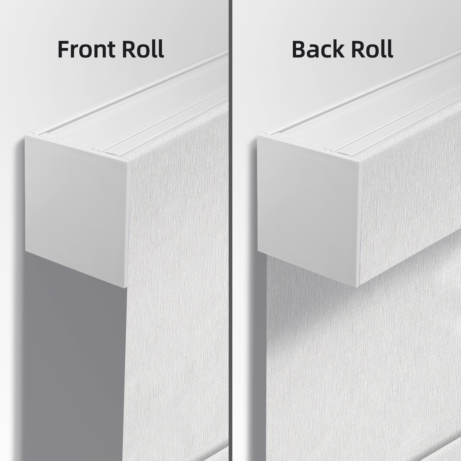 SmartWings Motorized Roman Shades 100% Blackout Iris