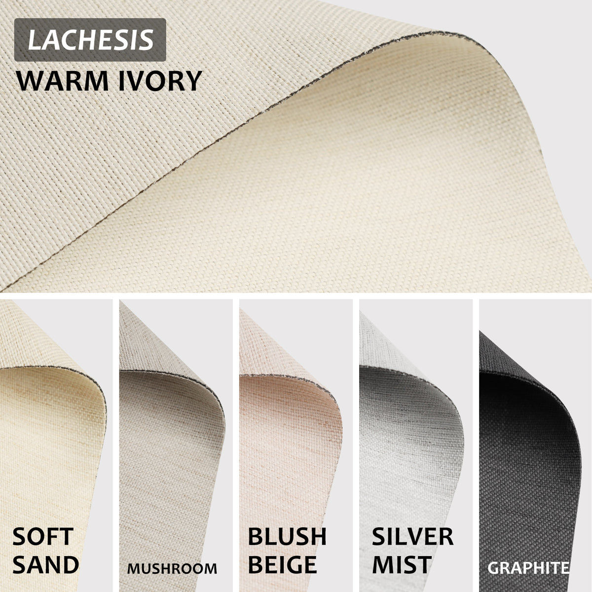 Drapery & Curtain Five Fabric Samples