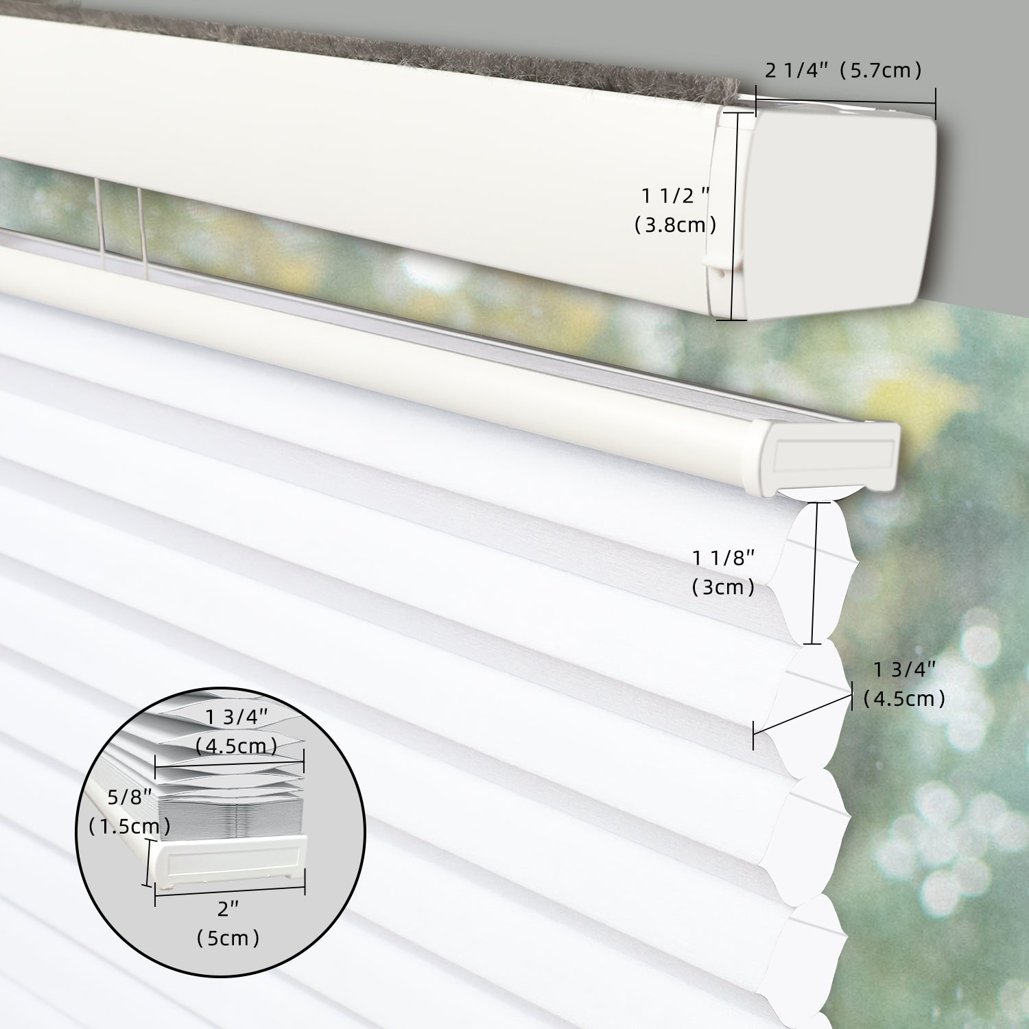 SmartWings Motorized Light Filtering Levitate Cellular Shades Nowa