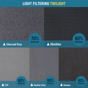 Light Filtering Fabric Samples