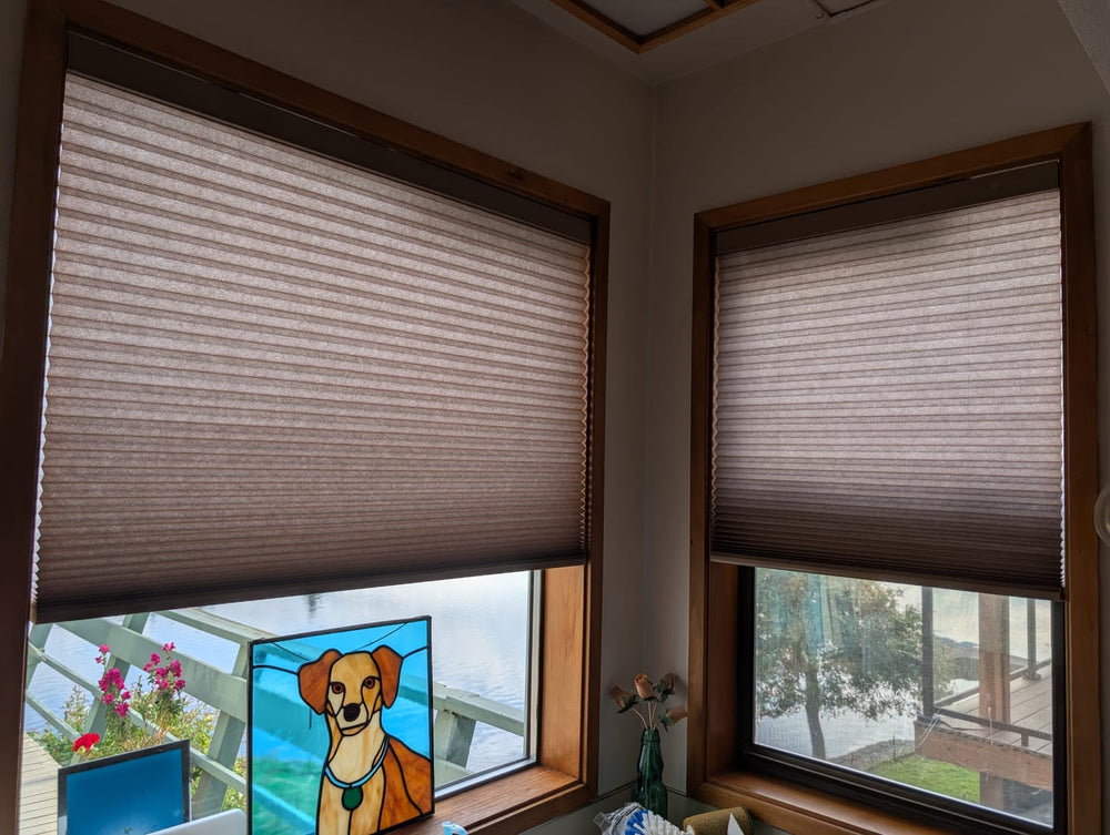Cellular Shade Hazel Coffee Brown