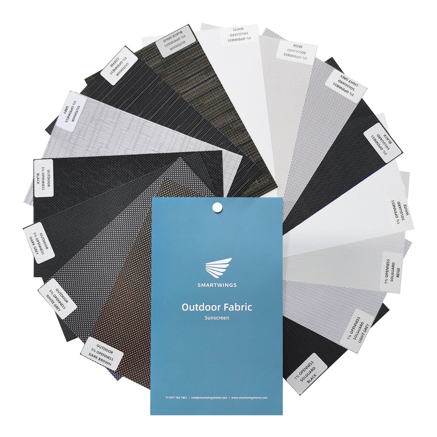 Outdoor Solar-Screen Fabric Samples