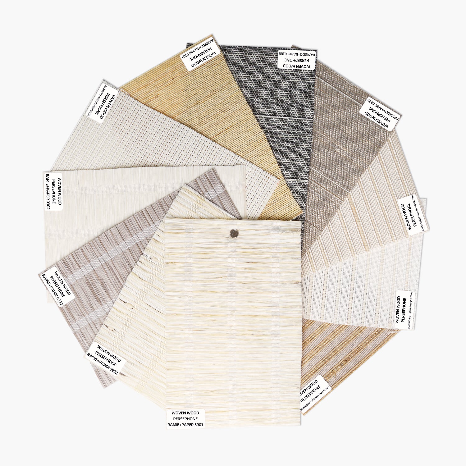 Woven Wood Persephone Fabric Samples