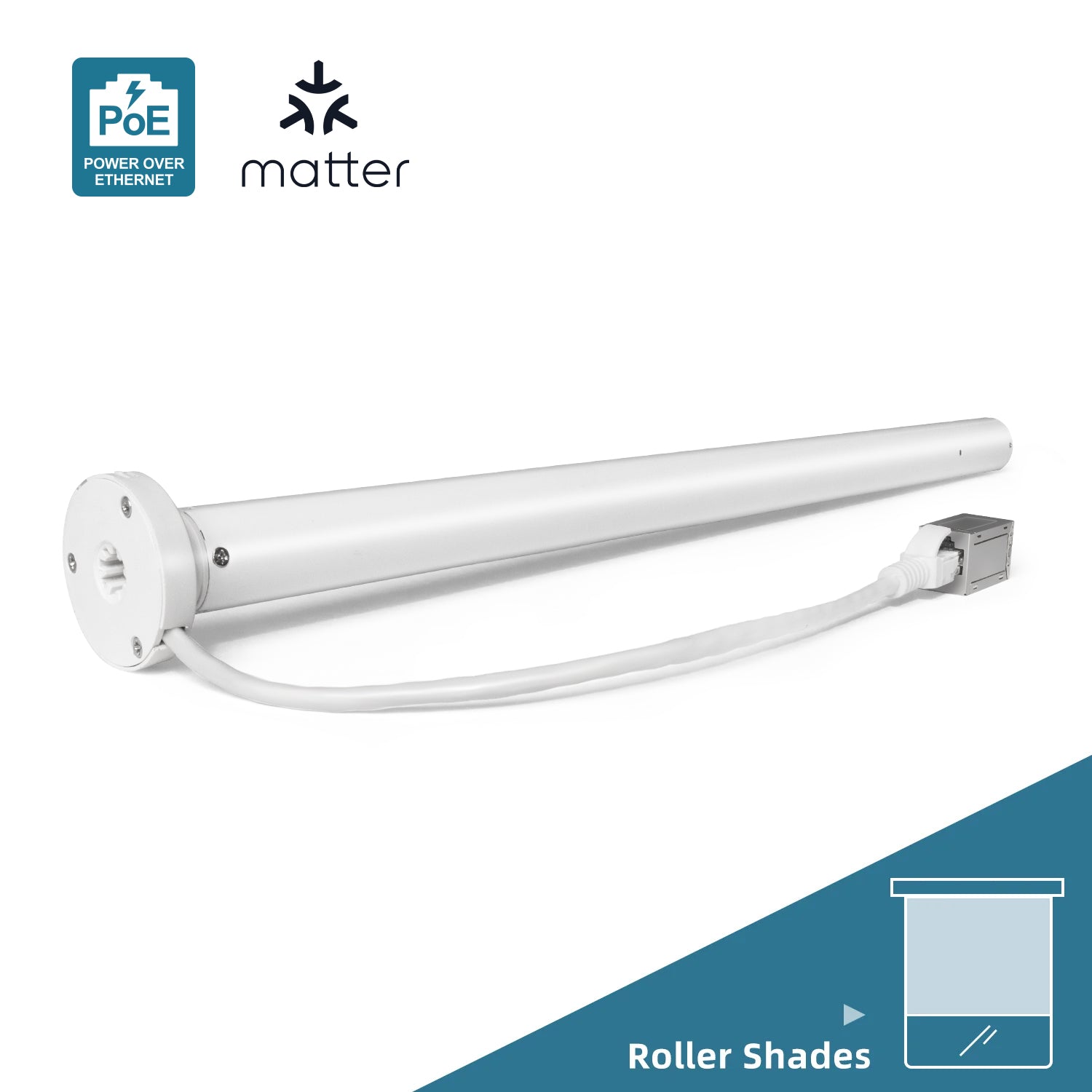 Matter over Ethernet Motor for Roller Shade
