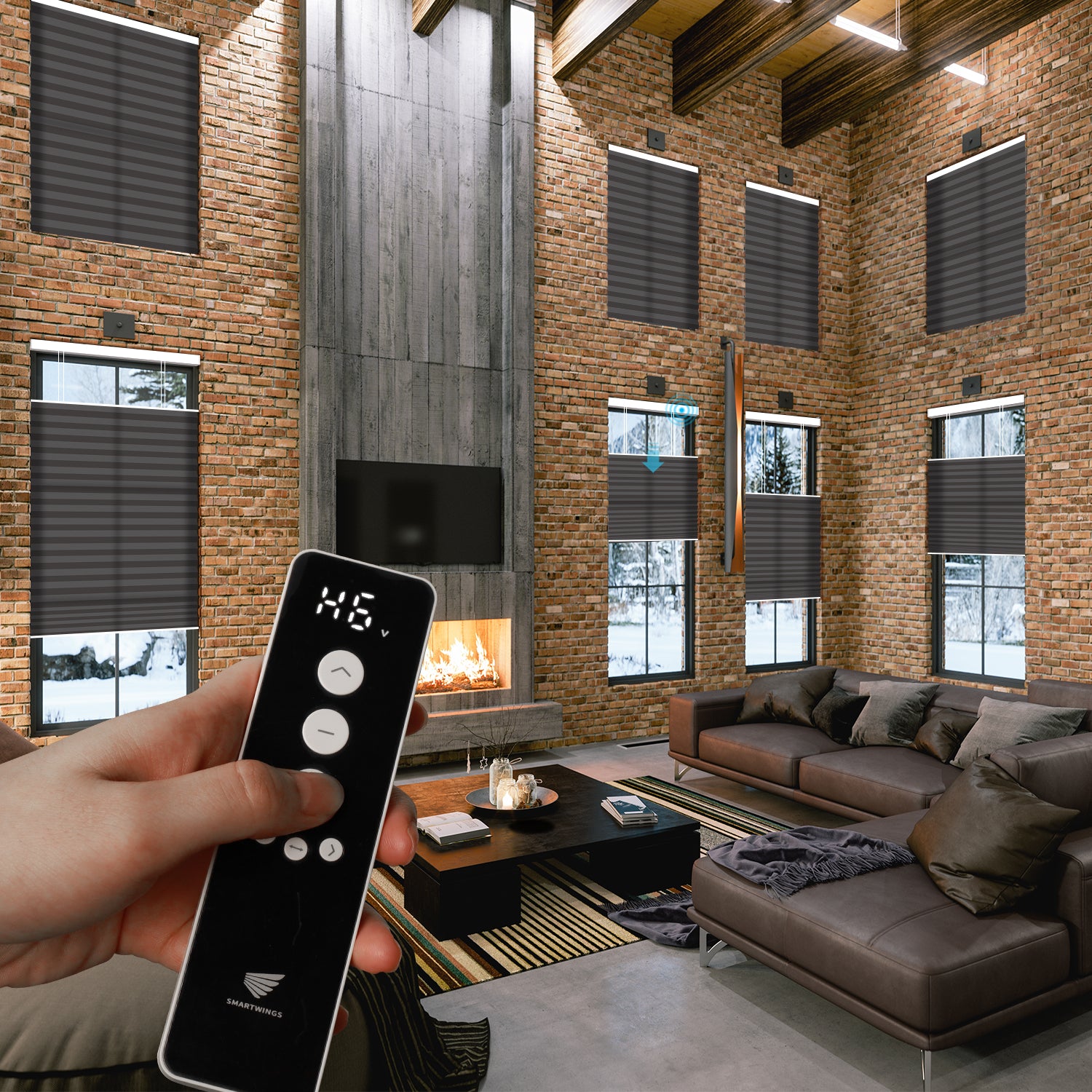 SmartWings Motorized Dual Shades
