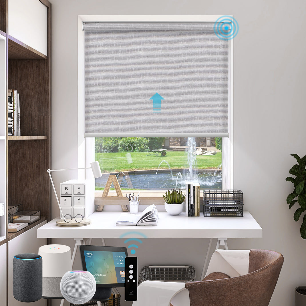 Motorized Roller Shades丨Window Shades Roller丨Blackout Roller Shades ...
