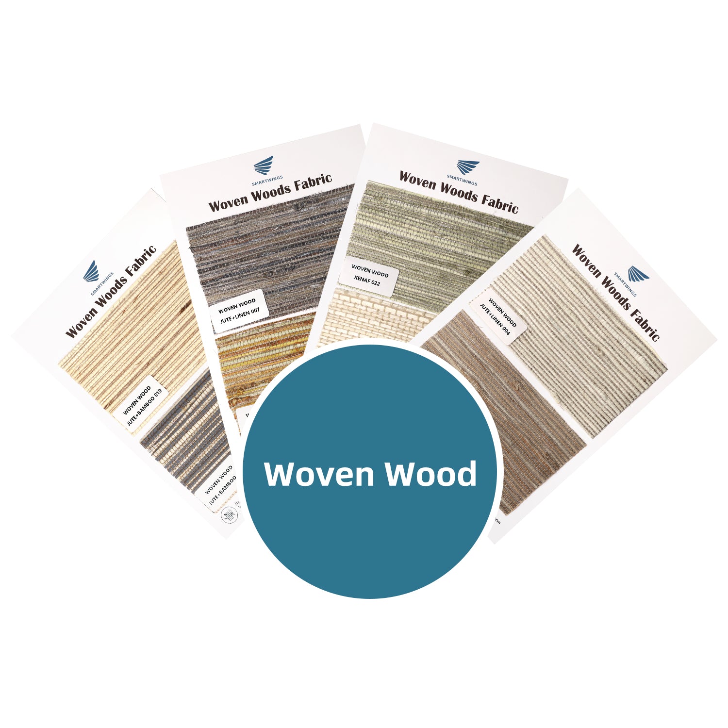 Woven Wood Fabric Samples