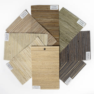 Woven Wood Fabric Samples