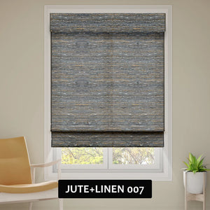 SmartWings Motorized Woven Wood Shades 70% Blackout Privacy