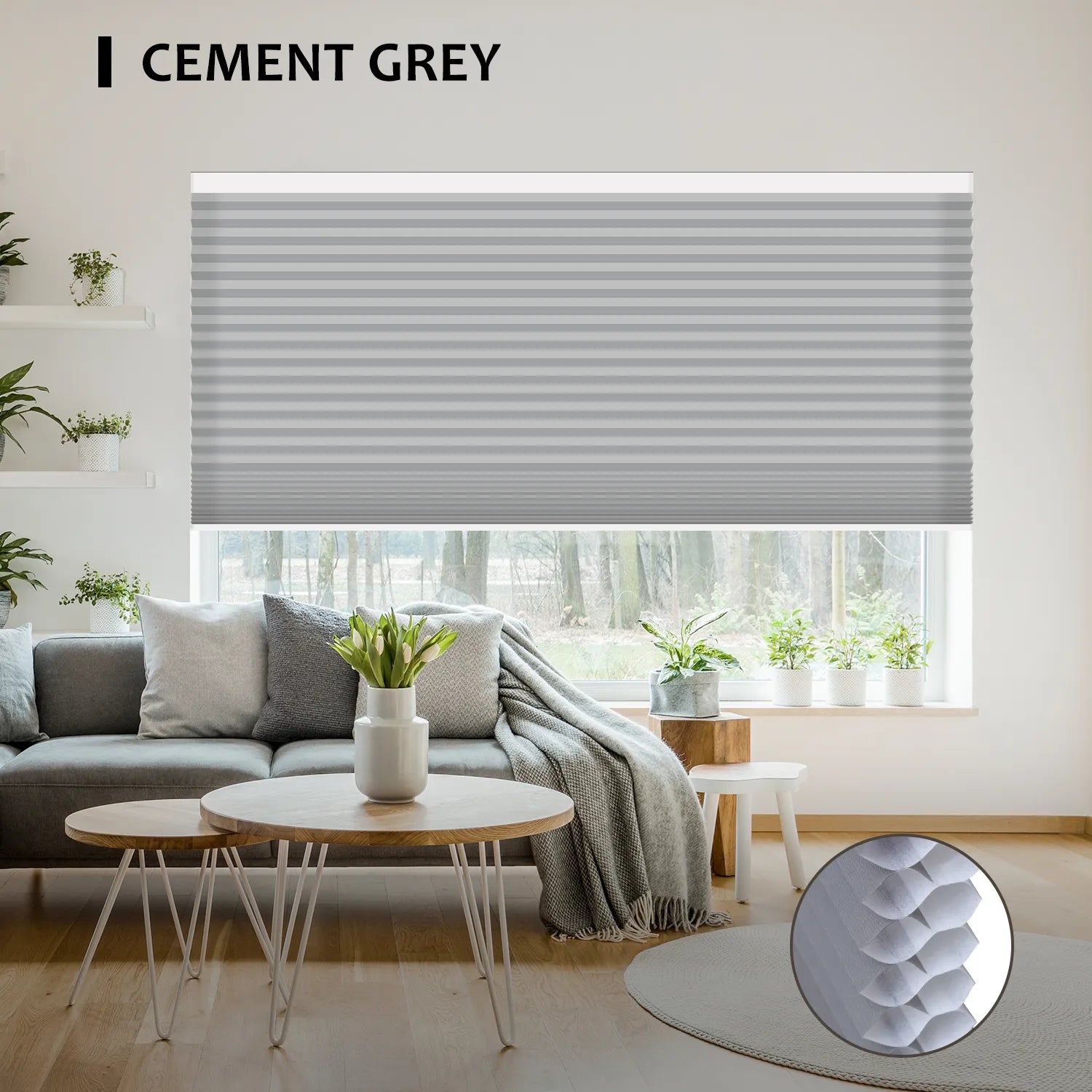 SmartWings Motorized Light Filtering Cellular Shades Nowa