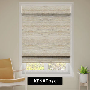 SmartWings Motorized Woven Wood Shades 100% Blackout
