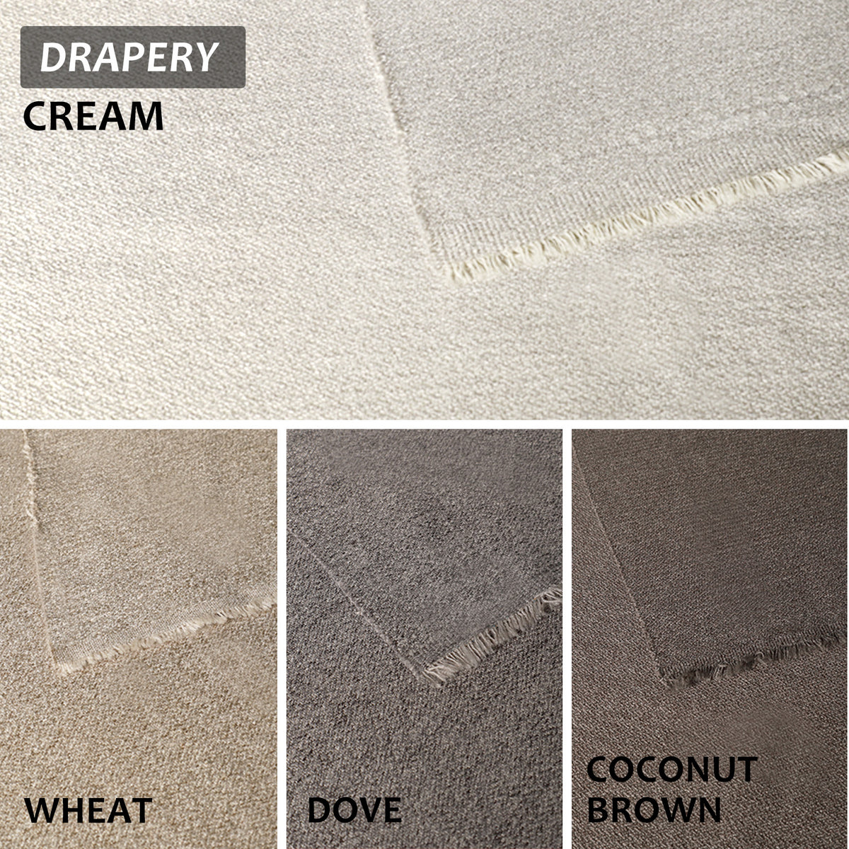 Drapery & Curtain Five Fabric Samples