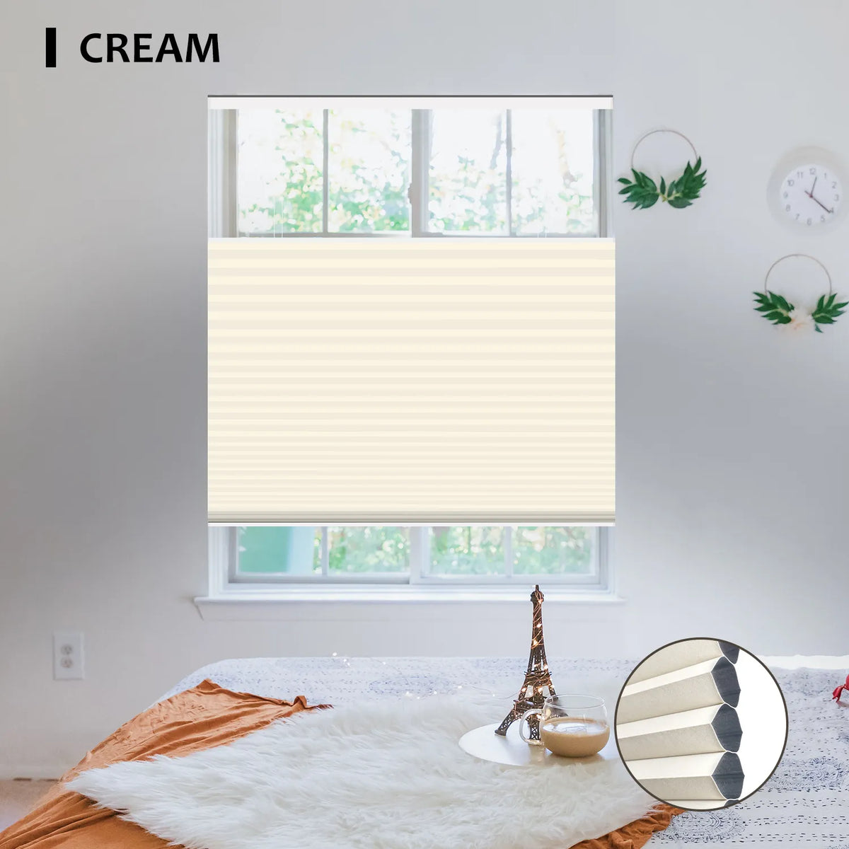 SmartWings Motorized Blackout And Light Filtering Day/Night Cellular S