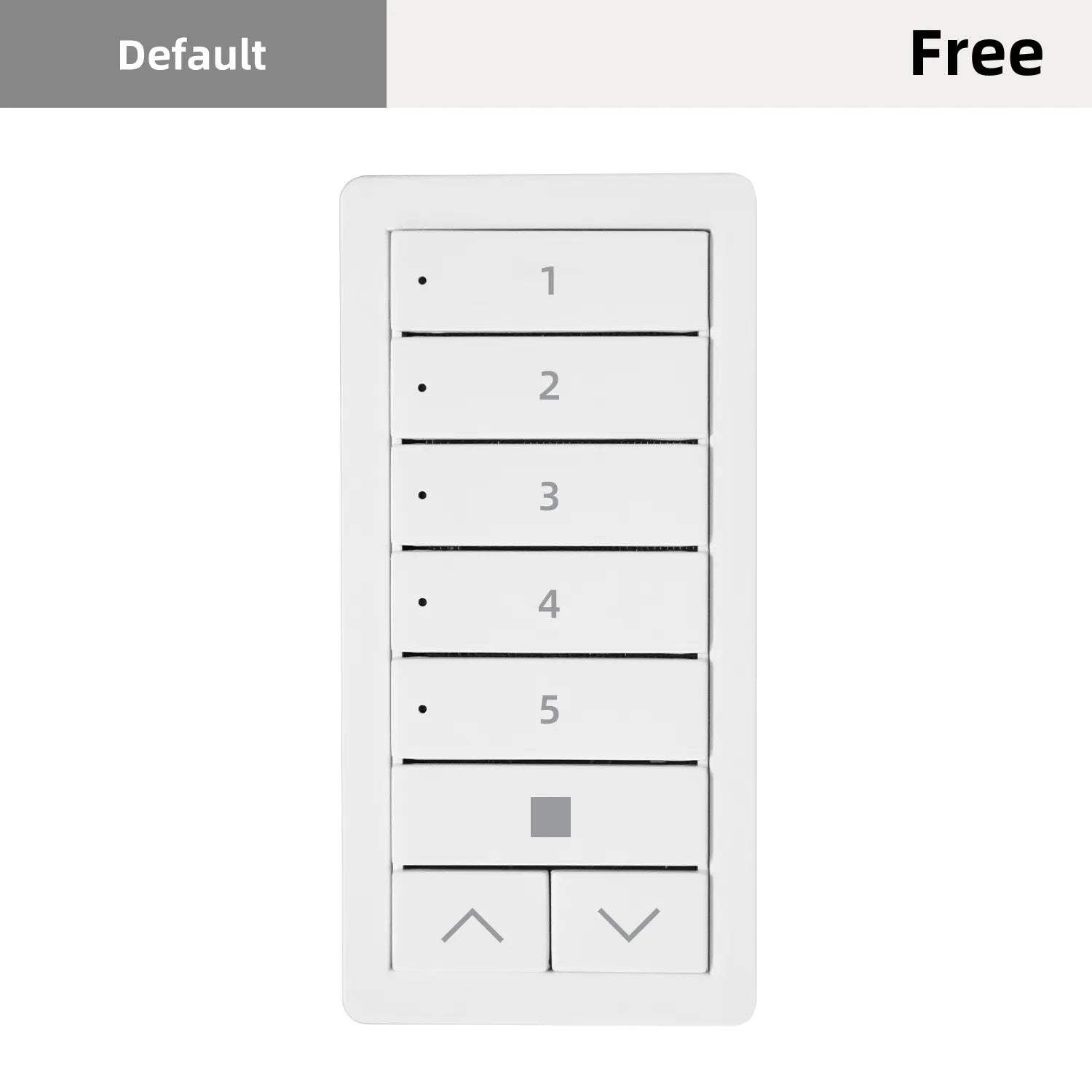 TapTech Single/5-Channel Remote Wall Switch