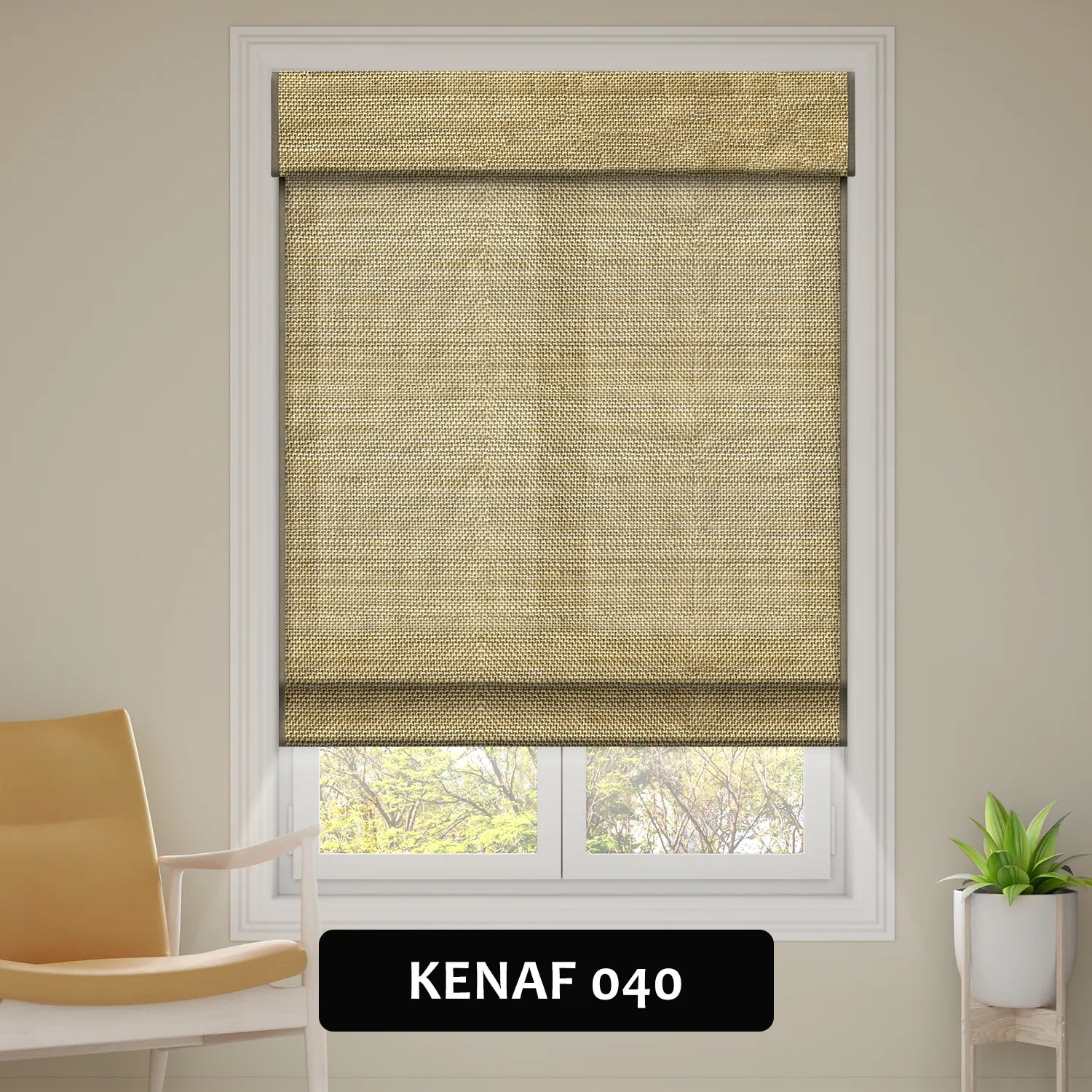 SmartWings Motorized Woven Wood Shades 50%/70%/100% Blackout Orithyia