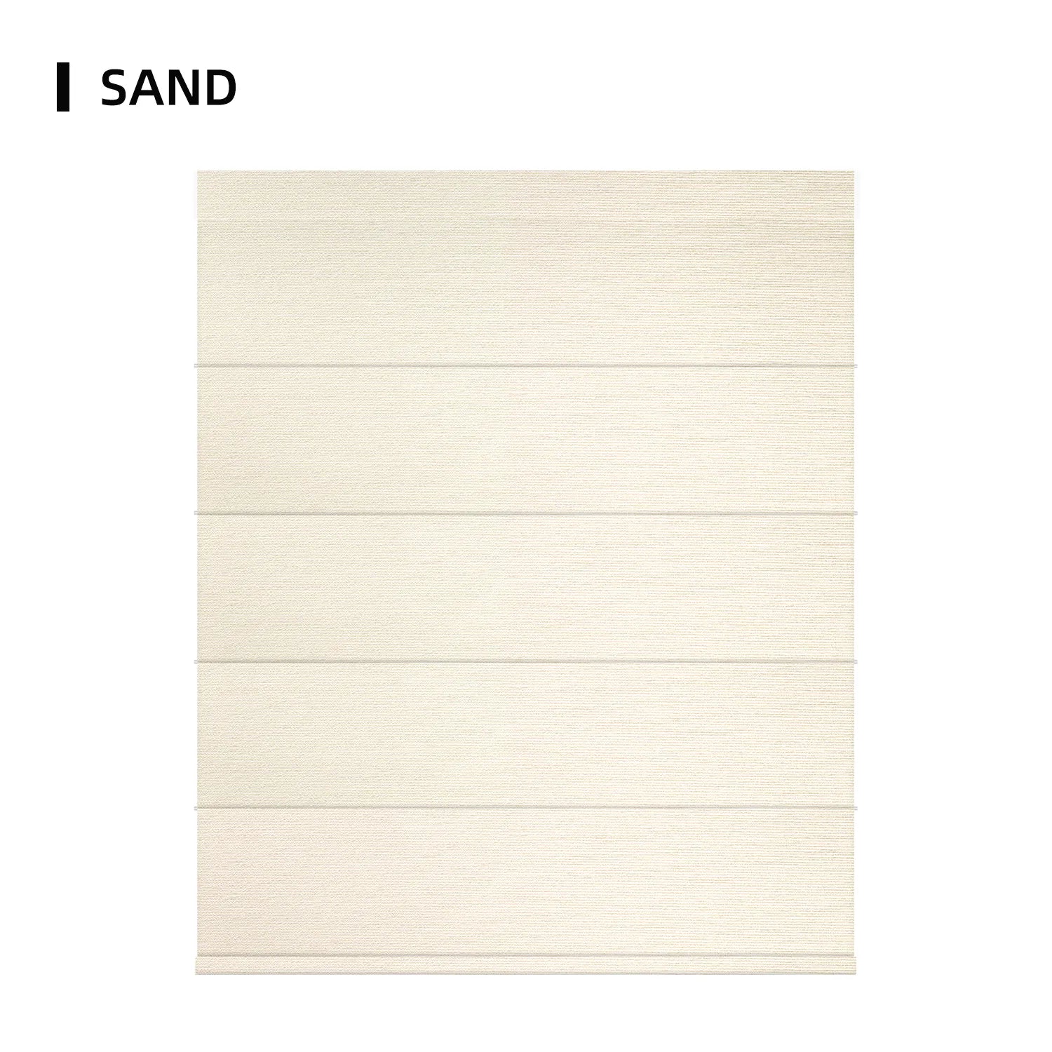 SmartWings Motorized Light Filtering Roman Shades 70% Blackout Clio