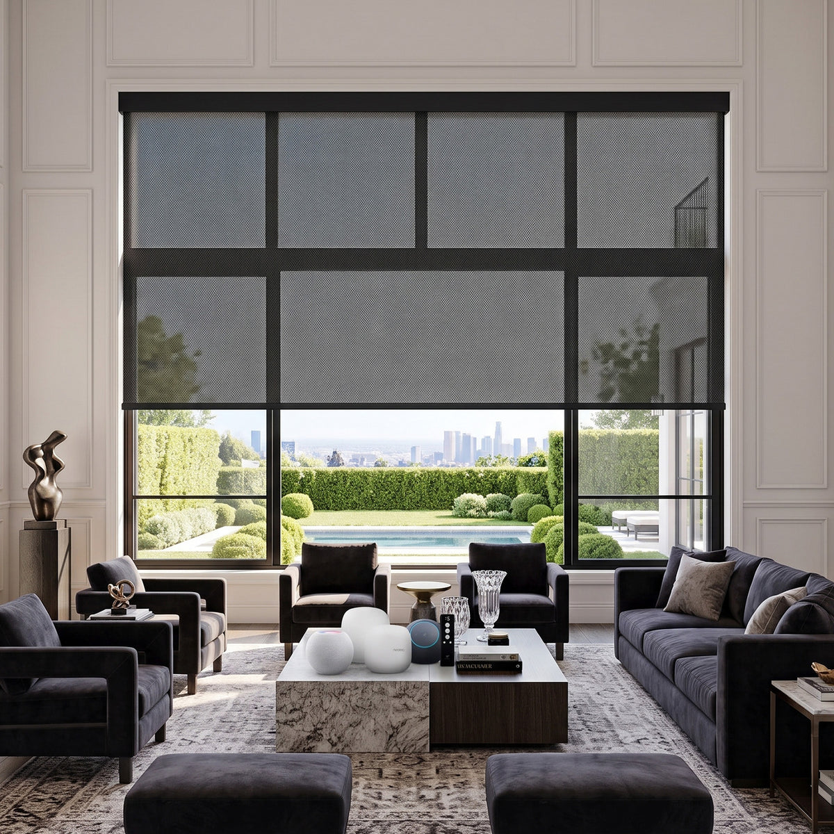 SmartWings Motorized Large Roller Shades – Made & shipped from the US