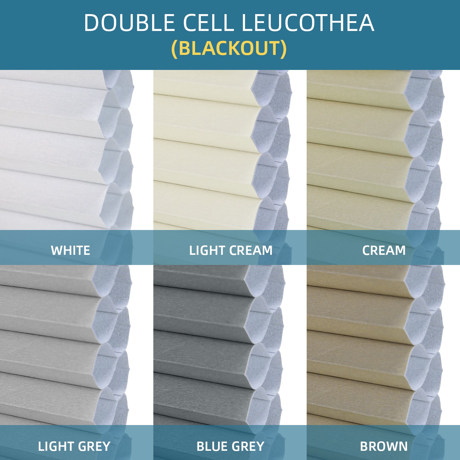 Honeycomb Fabric Samples Nowa and Hazel