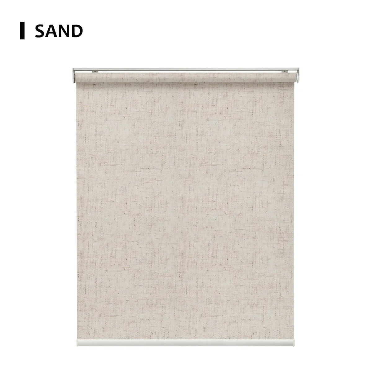 SmartWings Motorized Light Filtering Roller Shades 70% Blackout Linen