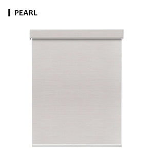 SmartWings Motorized Light Filtering Roller Shades 50% Blackout PVC Free Sunscreen