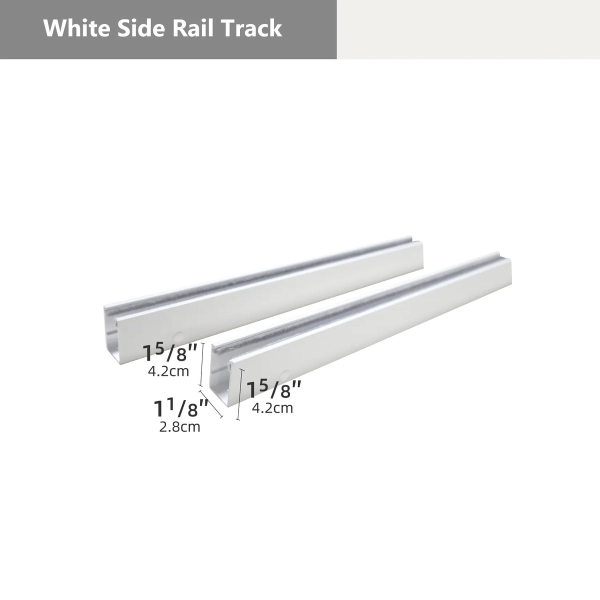 Side Rail Tracks For Blackout Shades