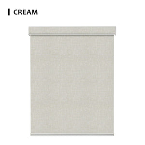 SmartWings Motorized Roller Shades 100% Blackout Safari