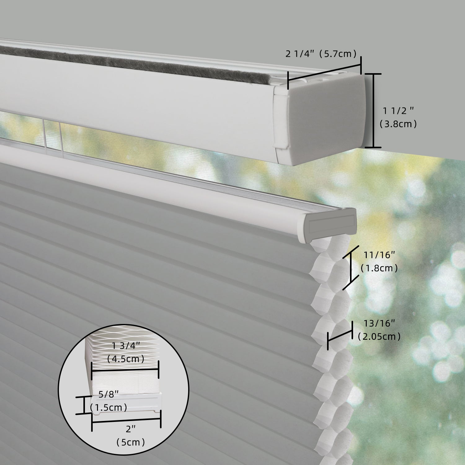 SmartWings Motorized Light Filtering Levitate Cellular Shades Nowa