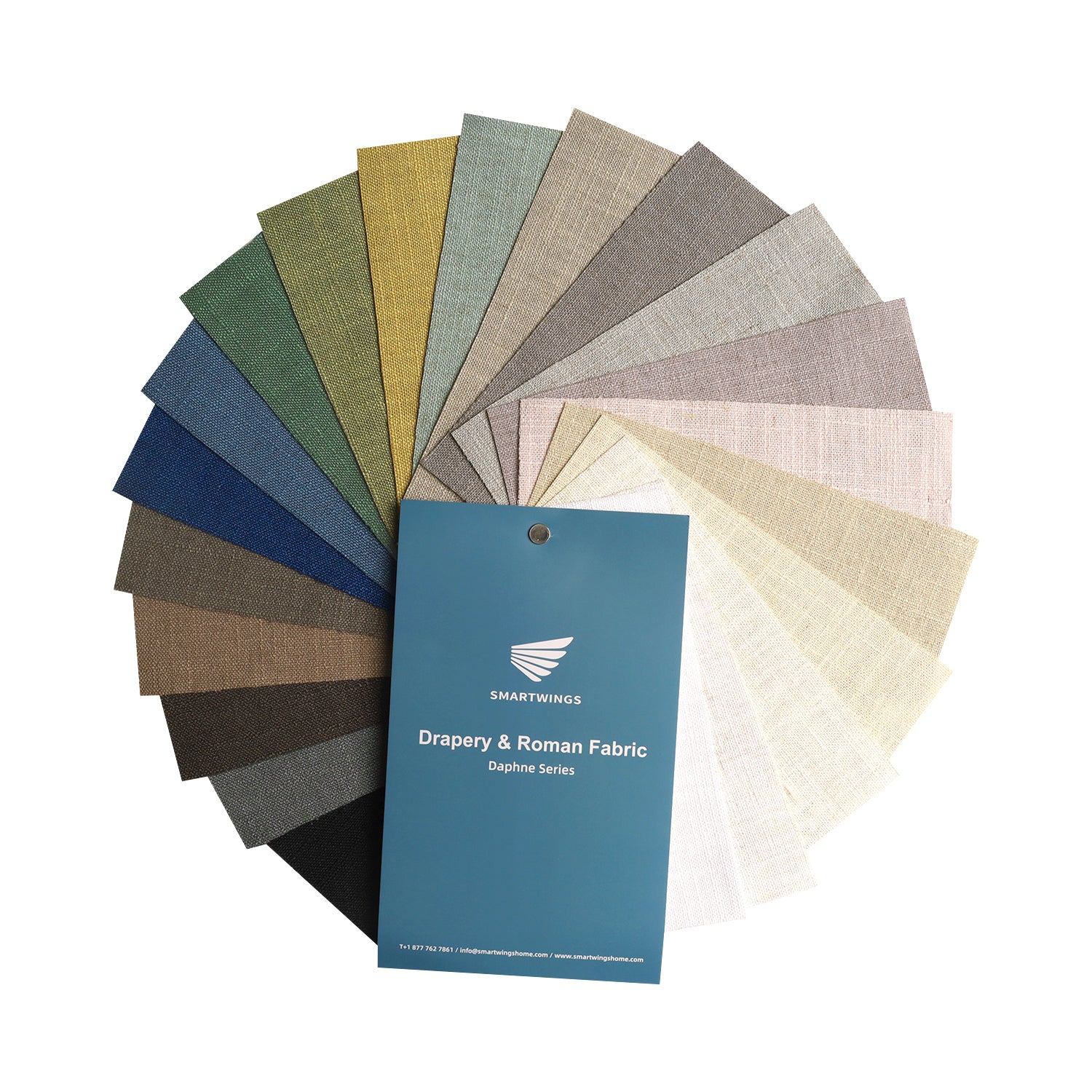 Linen Drapery & Roman Fabric Samples Daphne
