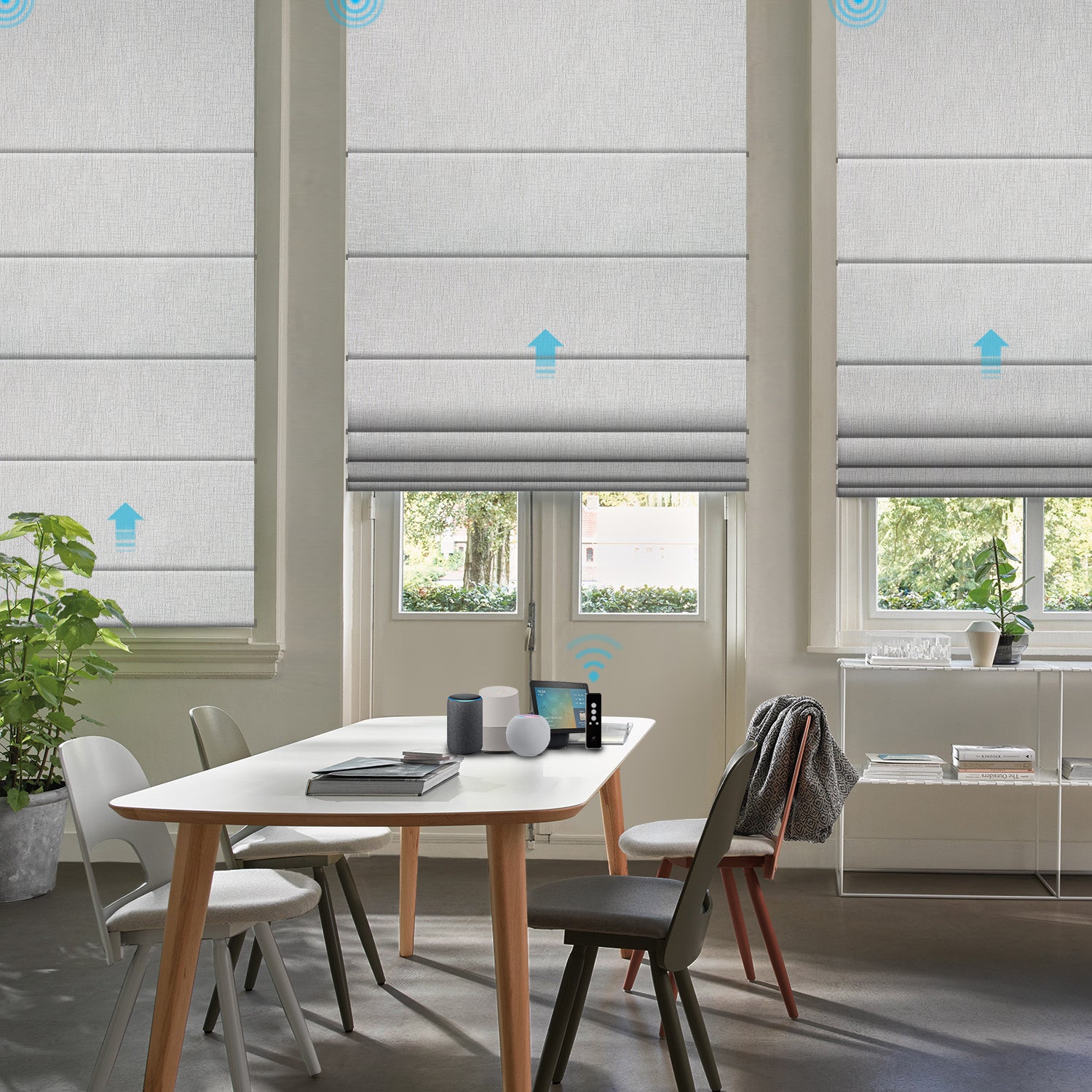 Roman Shades丨Blackout Roman Shades丨Roman Shades for Windows – SmartWings