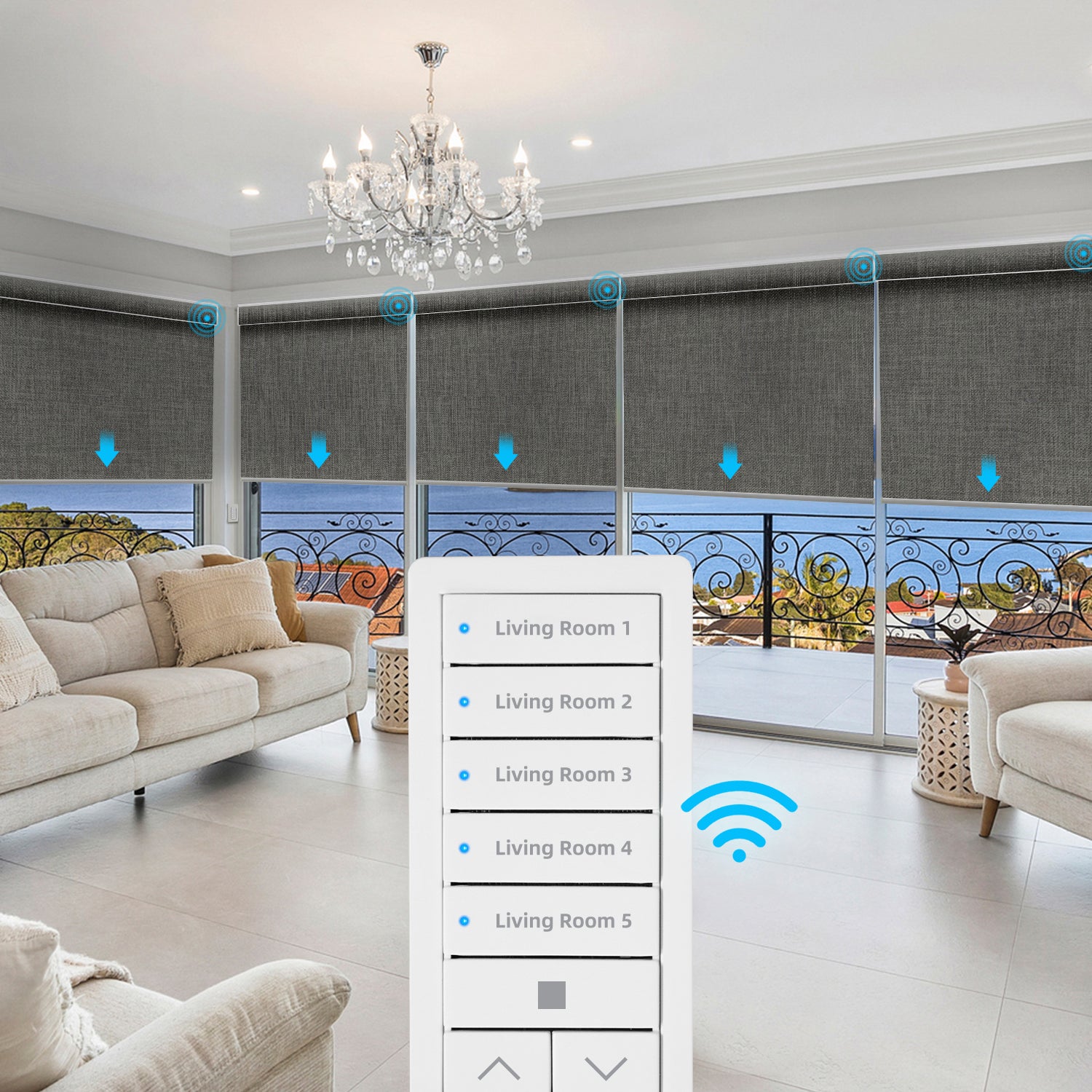 TapTech Single/5-Channel Remote Wall Switch